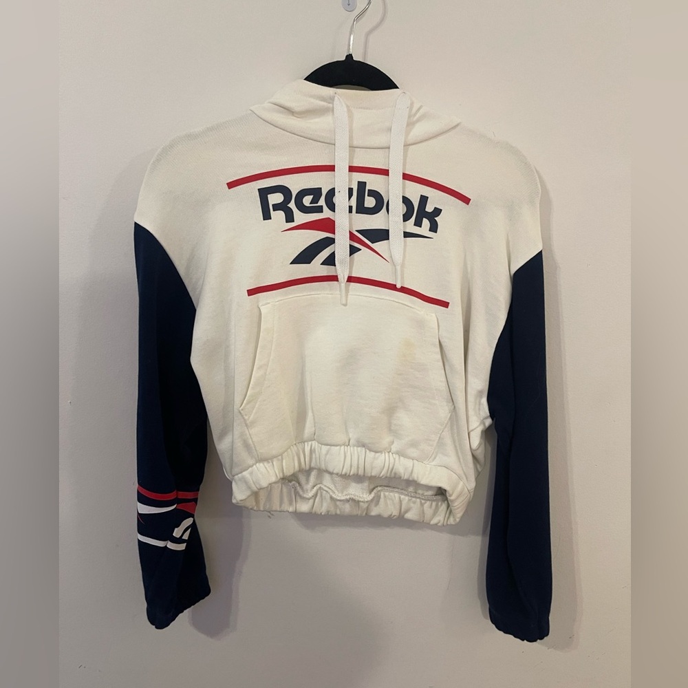 Reebok cropped hoodie